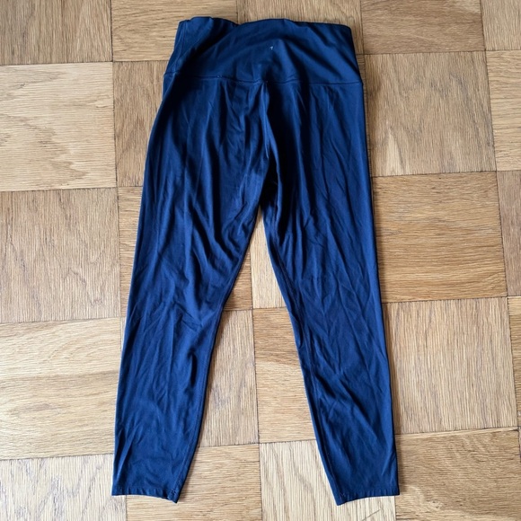 Varley Large Dark Blue Leggings 23" Inseam Athletic Sport - Picture 2 of 7